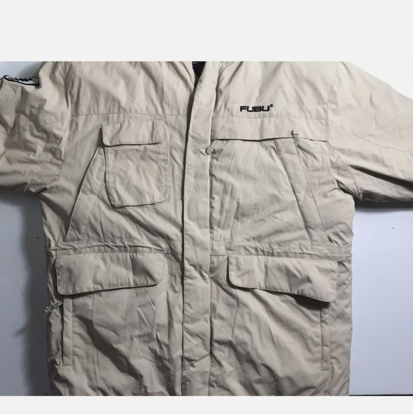Men’s fubu Heavy Winter Jacket Fubu the Collection Coat Size XL - Picture 3 of 11
